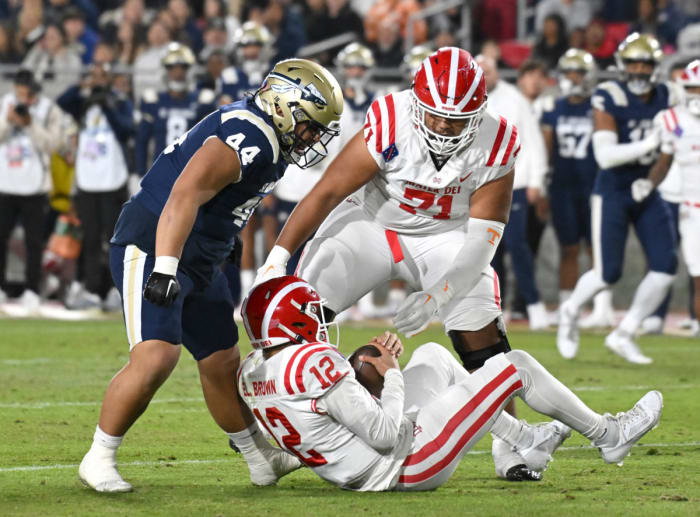 Mater Dei vs St John Bosco CIF Southern Section D1 Final November 24, 2023 Photo-Heston Quan01